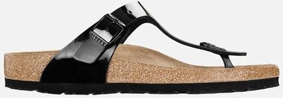 Birkenstock Gizeh slippers zwart