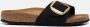 BIRKENSTOCK Slippers Dames Madrid Big Buckle Maat: 35 Materiaal: Nubuck Kleur: Zwart - Thumbnail 3