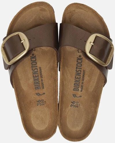 Birkenstock Madrid slippers bruin