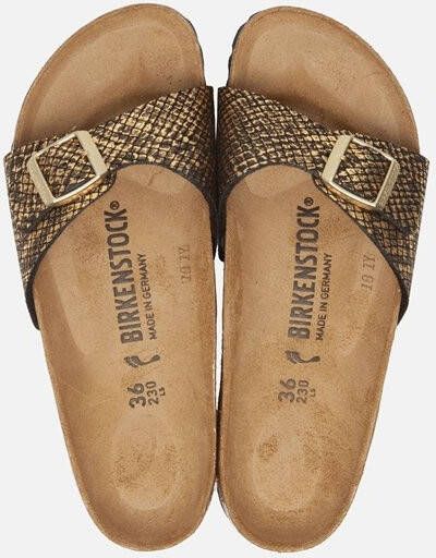 Birkenstock Madrid slippers zwart