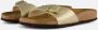 BIRKENSTOCK Slippers Madrid Maat: 35 Materiaal: Leatherlook Kleur: Goud - Thumbnail 2