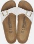 Birkenstock Madrid Birko-flor Lack Sandalen Schoenen patente white maat: 36 beschikbare maaten:36 - Thumbnail 3