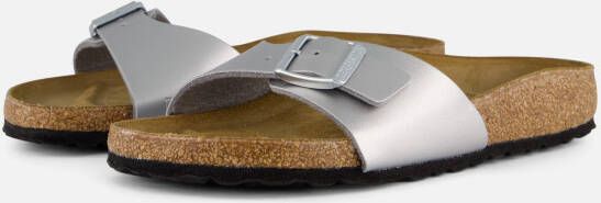 Birkenstock Zilveren Slide Sandalen Madrid Stijl Gray - Foto 9