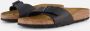Birkenstock Madrid Slippers zwart Synthetisch - Thumbnail 1