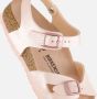 Birkenstock Kid's Rio BF Graceful Sandalen Narrow roze bruin - Thumbnail 9