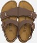 Birkenstock New York Junior Birko Flor BC Narrow Junior Sandaal Donkerbruin - Thumbnail 3