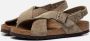 Birkenstock Dames schoenen Tulum SFB VL Taupe 1024110 Narrow Taupe - Thumbnail 2
