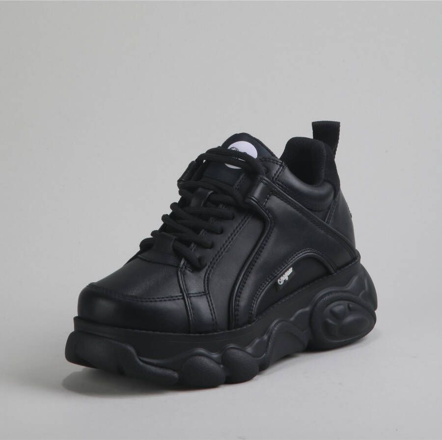 Buffalo Plateausneakers Corin veterschoen vrijetijdsschoen ugly sneaker met typische plateausool