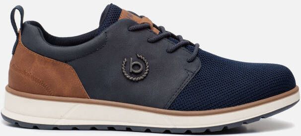 Bugatti Artic Sneakers blauw Textiel Heren