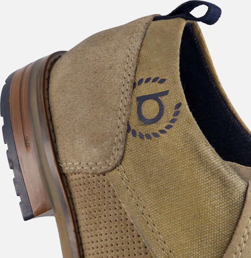 Bugatti Benito Comfort Veterschoenen beige Nubuck