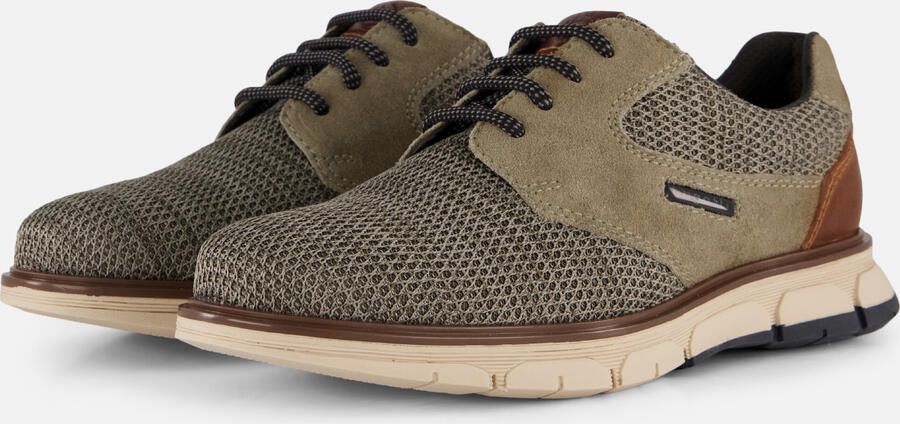 Bugatti Don Veterschoenen groen Leer