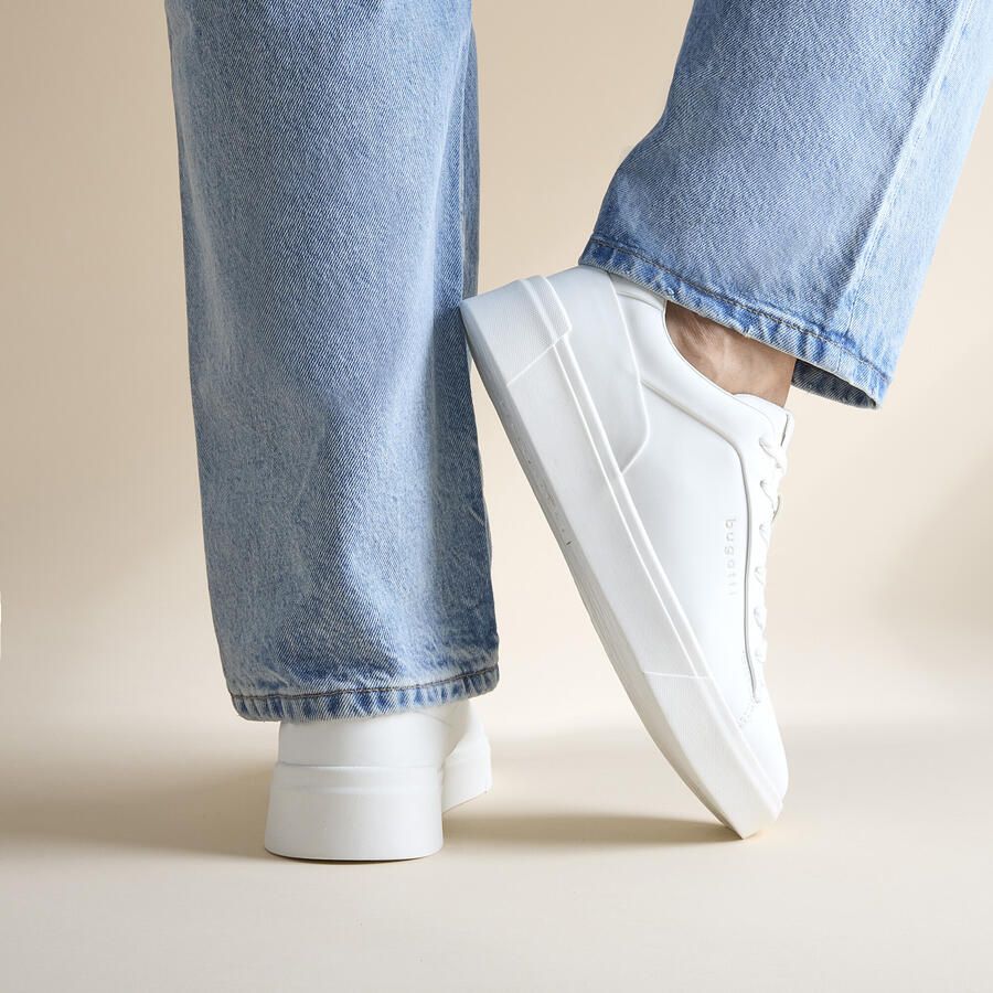 Bugatti Gunter Sneakers wit Synthetisch