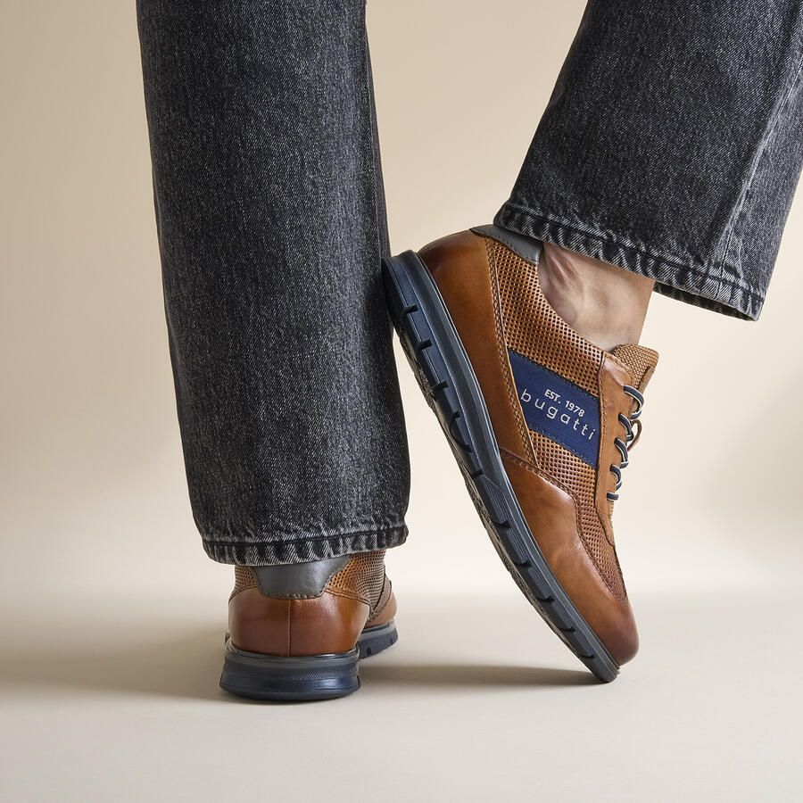 Bugatti limited edition Sneakers cognac Leer - Foto 2