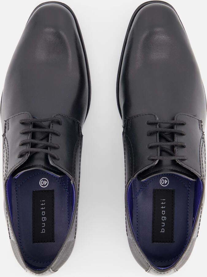 Bugatti Veterschoenen blokhak avondschoen zakelijke schoen feestdag schoen logo-embossing - Foto 3
