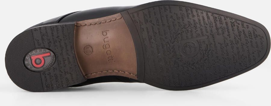 Bugatti Veterschoenen blokhak avondschoen zakelijke schoen feestdag schoen logo-embossing - Foto 6