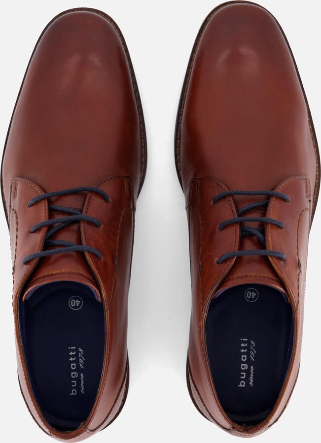 Bugatti Milco Nette Schoenen cognac Leer - Foto 3