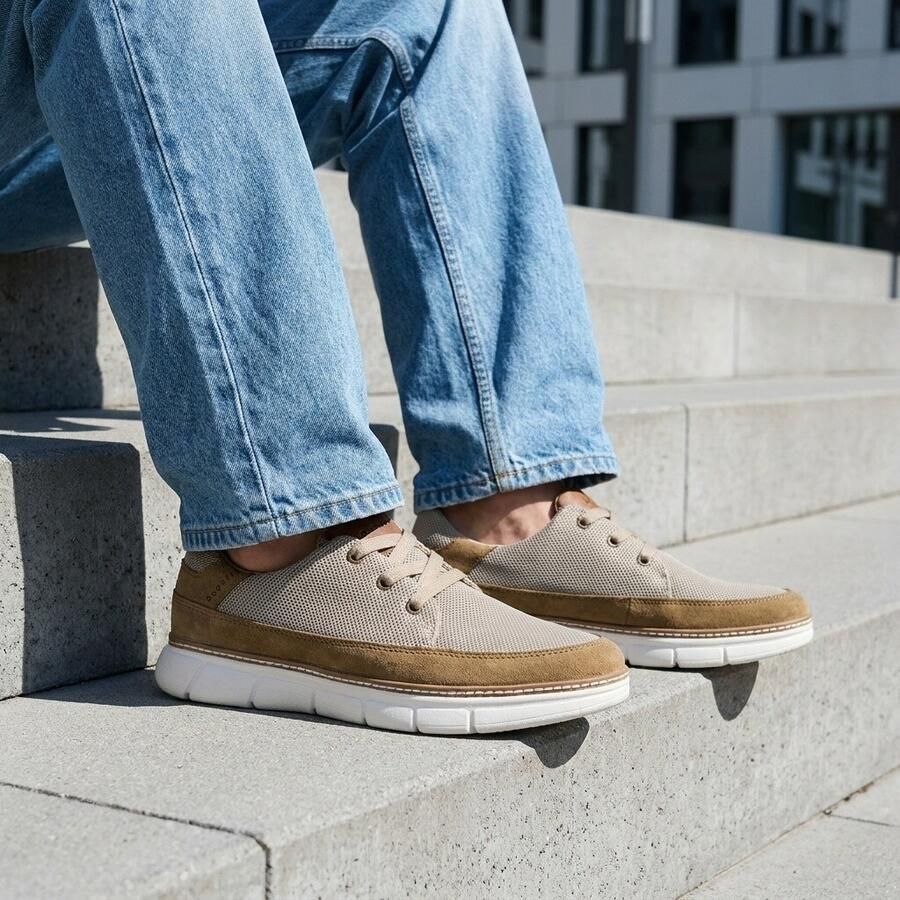 Bugatti Pasadena Sneakers beige Synthetisch - Foto 2