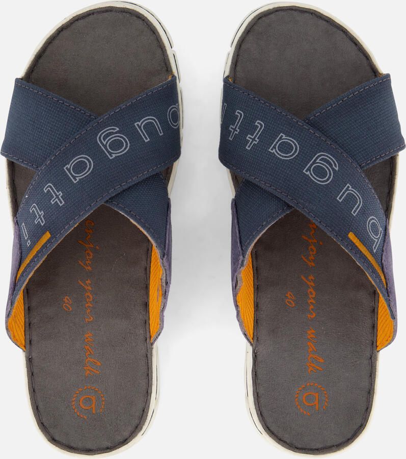 Bugatti Sani Slippers grijs Textiel - Foto 3