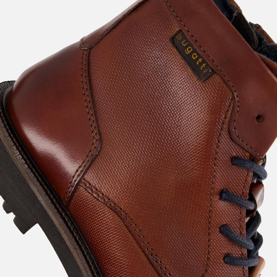 Bugatti Seve Veterboots cognac Leer