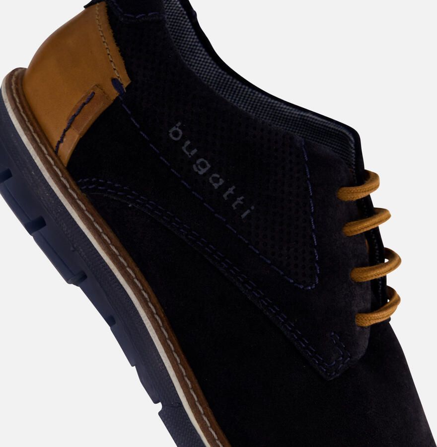 Bugatti Veterschoenen freizeitschoen lage schoen sneaker met siersteken