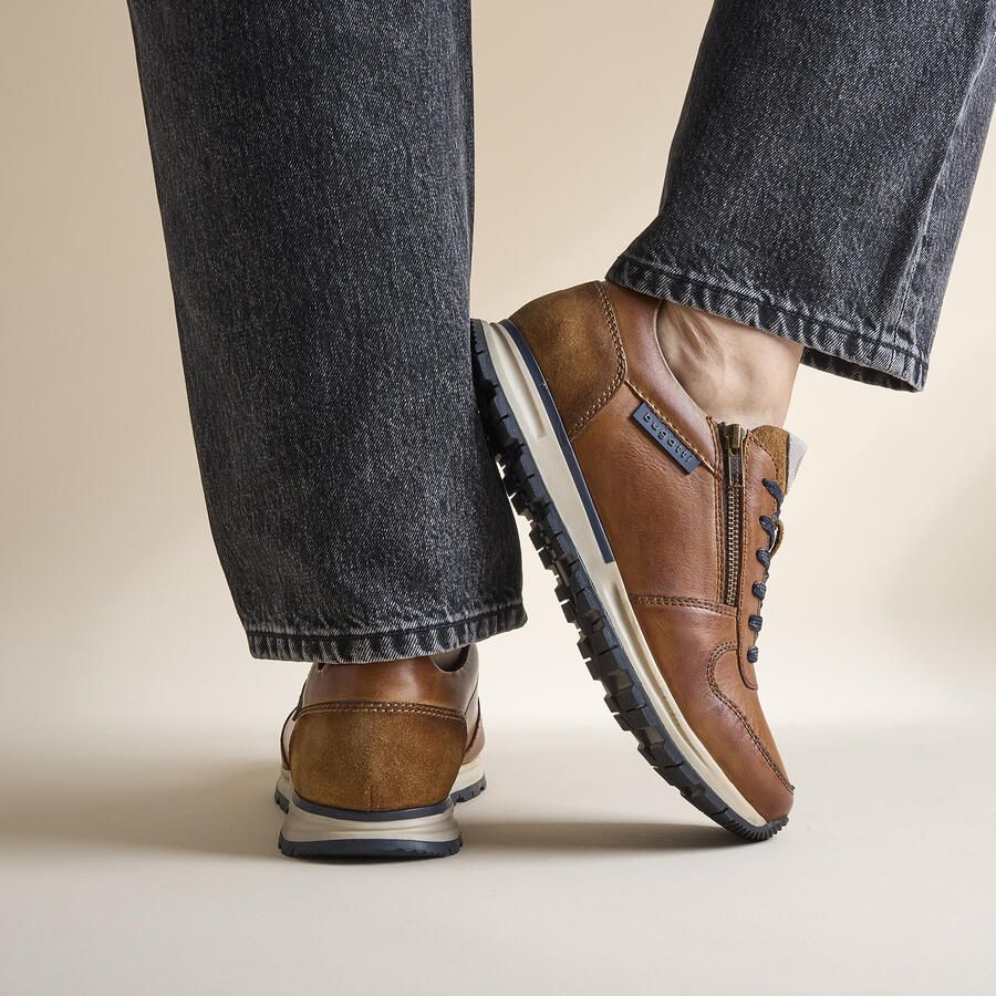 Bugatti Stranger Sneakers cognac Leer - Foto 2