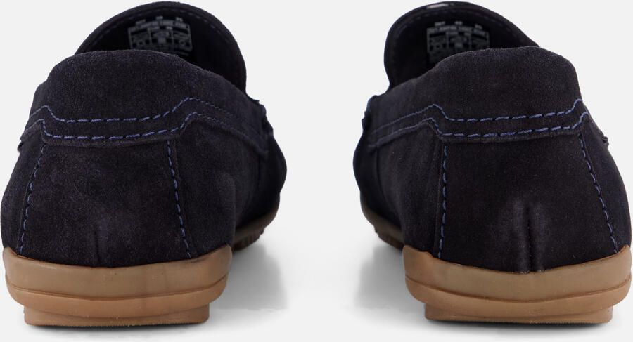 Bugatti Tao Instappers blauw Leer - Foto 4