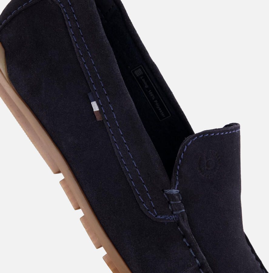 Bugatti Tao Instappers blauw Leer - Foto 2