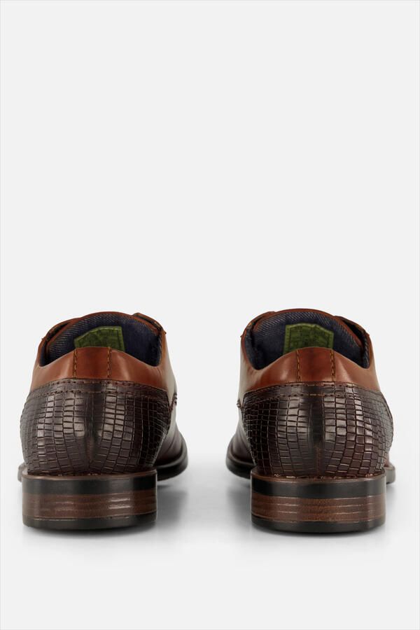 Bugatti Veterschoenen cognac Leer - Foto 3