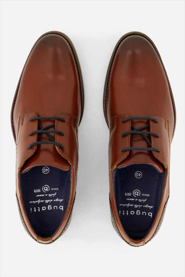 Bugatti Veterschoenen cognac Leer - Foto 5