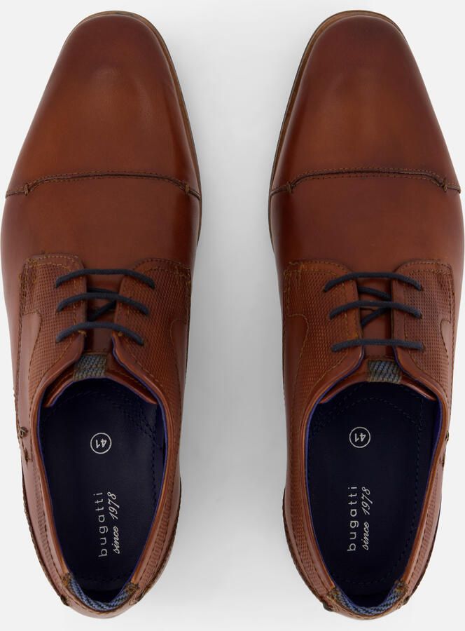 Bugatti Veterschoenen Mattia met modieuze hand finish - Foto 3