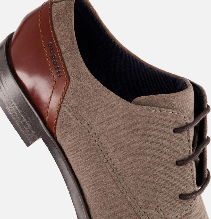 Bugatti Veterschoenen taupe Suede - Foto 2
