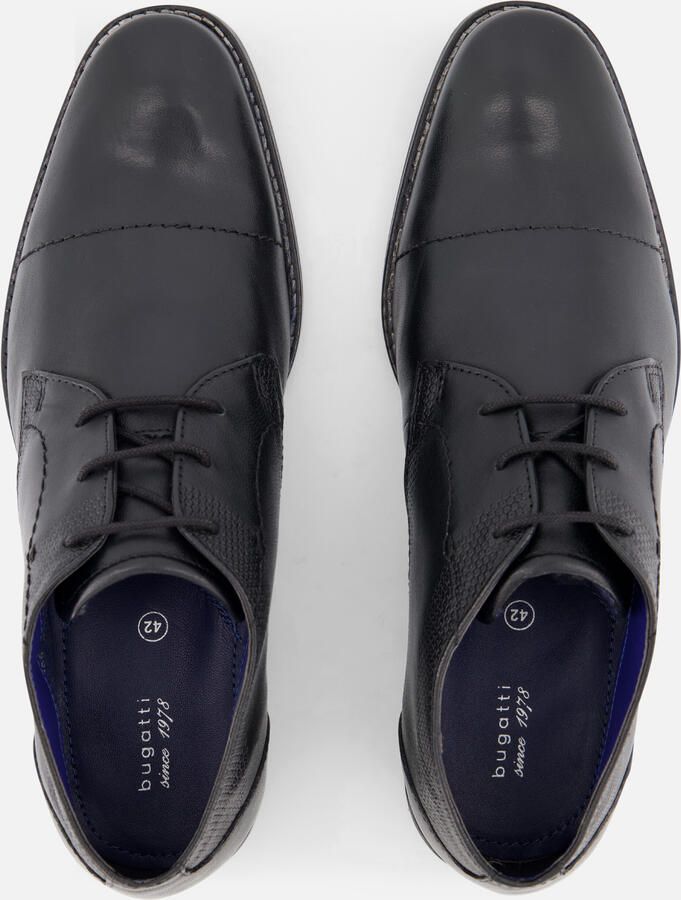 Bugatti Veterschoenen Zwart Leer 390301 Heren Leer - Foto 2