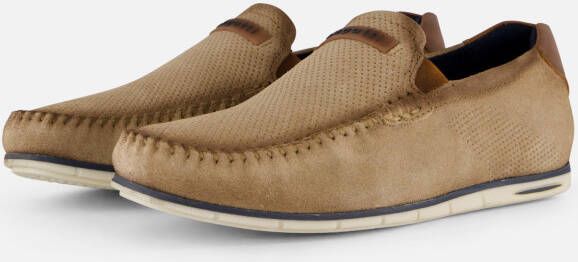 Bugatti Chesley Instappers beige Suede