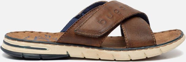 Bugatti Dario slippers cognac Heren