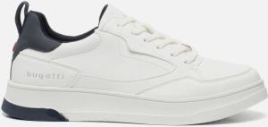 Bugatti Franc Sneakers wit Textiel