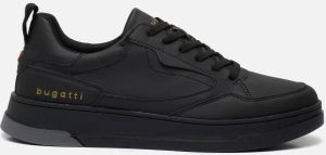 Bugatti Franc Sneakers zwart Textiel