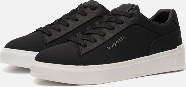 Bugatti Gunter Sneakers zwart Leer