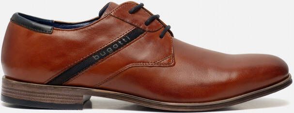 Bugatti Leagro veterschoenen cognac Leer