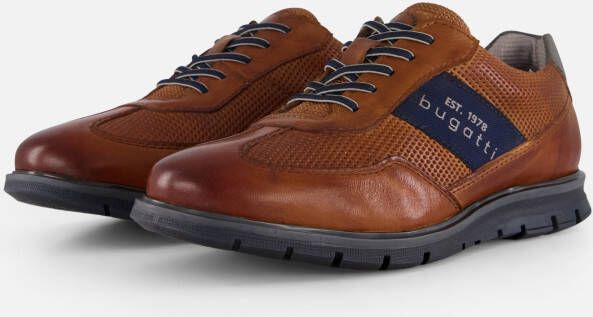 Bugatti limited edition Sneakers cognac Leer