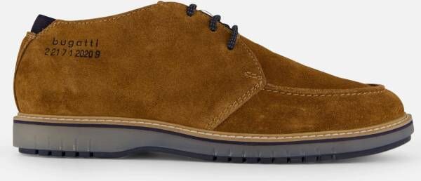 Bugatti Makori Veterschoenen cognac Suede