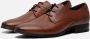 Bugatti Mevit Veterschoenen cognac Leer Heren - Thumbnail 1