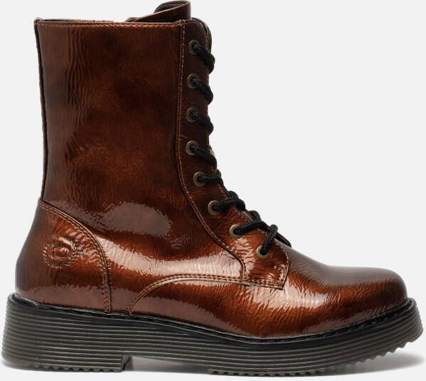 Bugatti Neria veterboot cognac lak Textiel