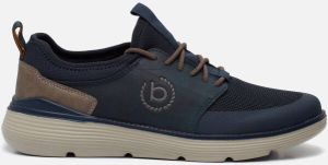 Bugatti Rinaldo Eco Sneakers blauw Textiel