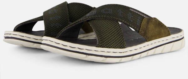 Bugatti Sani Slippers groen Textiel
