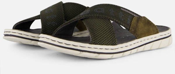 Bugatti Sani Slippers groen Textiel Heren