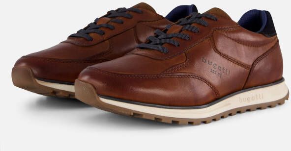 Bugatti Slip-on sneakers vrijetijdsschoen lage schoen slipper met antieke afwerking