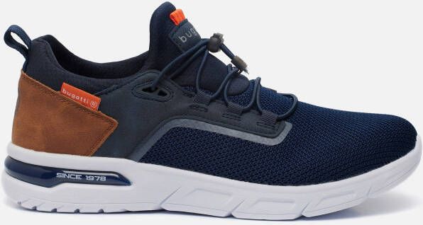 Bugatti Blauwe Vrijetijdssneakers voor Mannen Blue Heren