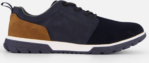 Bugatti Sonar Exko Sneakers blauw Textiel