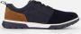 Bugatti Sonar Exko Sneakers blauw Textiel - Thumbnail 1