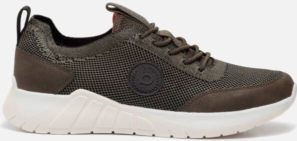 Bugatti Sour Sneakers groen Textiel